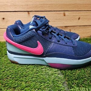 Nike Ja 1 NY vs. NY Court Blue Hyper Pink FV1286 400